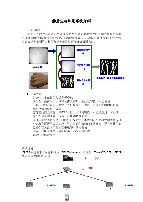 静脉生物识别系统