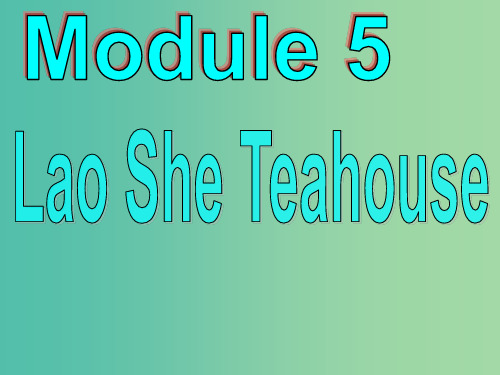 八年级英语上册《Module 5 Unit 3 Language in use》 外研版