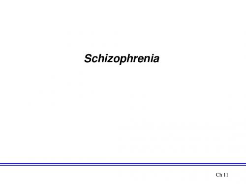 Schizophrenia Definition, treatment & therapy