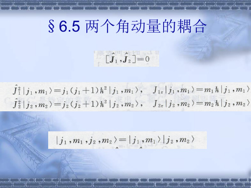 《量子力学》复旦大学教学课件(下)