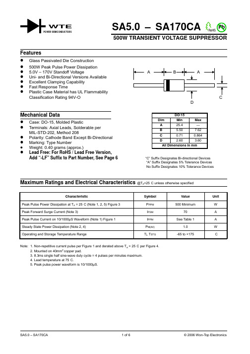 SA5.0C-T3中文资料