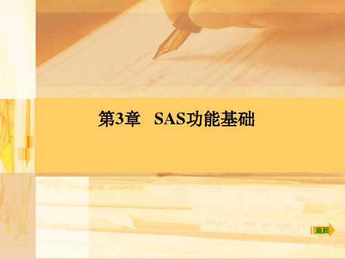 SAS03  SAS功能基础