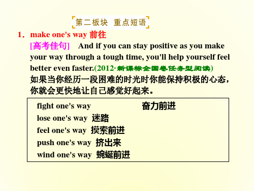 河北省抚宁县第六中学高二英语 Book6 Unit5 phrases and sentences课件