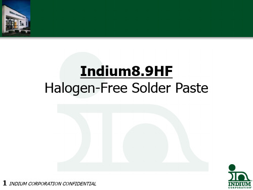 Indium8.9HF Overview