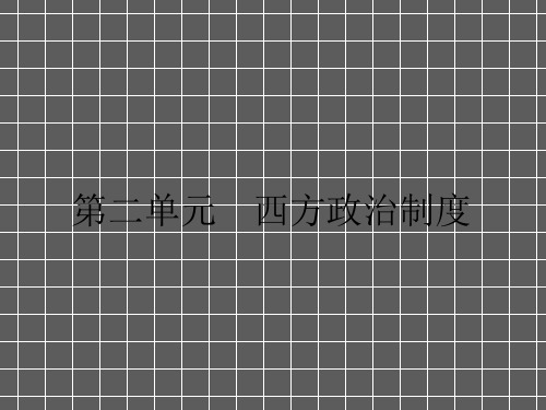 2013届高三历史一轮复习课件1.2.1古代希腊罗马的政治制度(人教版)