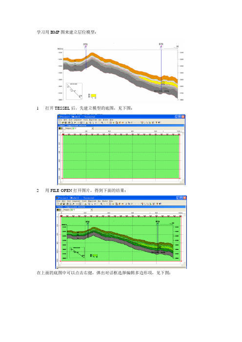 Tesseral中BMP图片模型建立方法