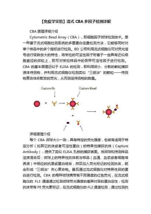 【免疫学实验】流式CBA多因子检测详解