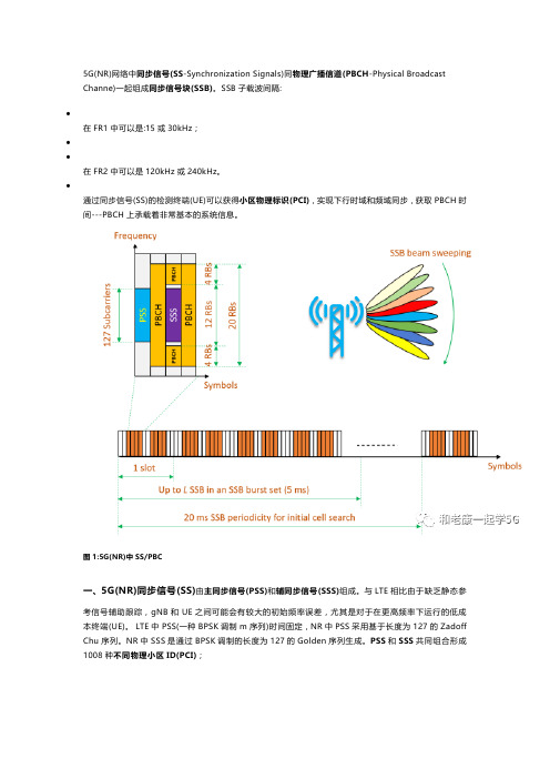 5G(NR)同步信号与物理广播信道