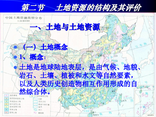 第二章 第二节 土地资源的结构