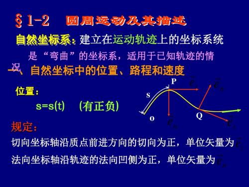 大学物理第一章-2-PPT文档资料