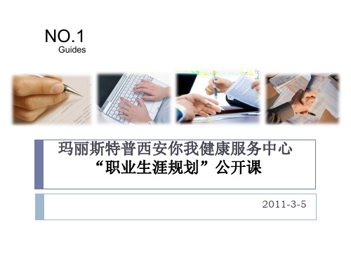 职业生涯规划公开课(PPT 95页)