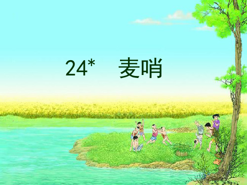 四年级下册语文24课.麦哨