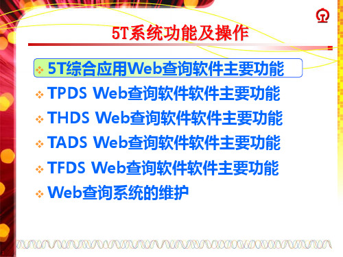 车辆检测技术——5T系统网络查询