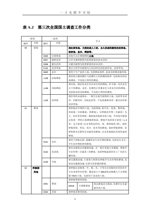 第三次全国国土调查工作分类.doc