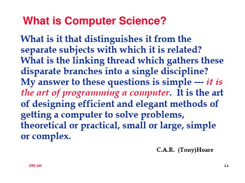 What is Computer Science