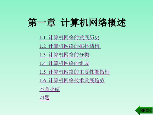 1.计算机网络概述及拓扑结构ppt课件