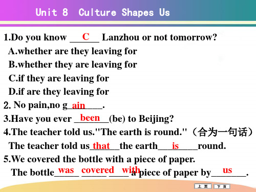冀教版英语九年级Unit_8_Lesson_45_Different_Manner (1)