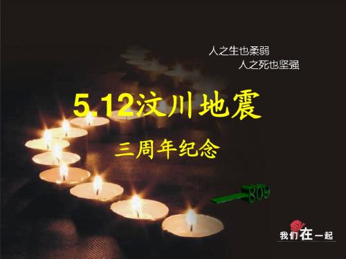 四川汶川地震3周年纪念