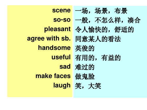 仁爱版英语八上U3T3SB 公开课课件