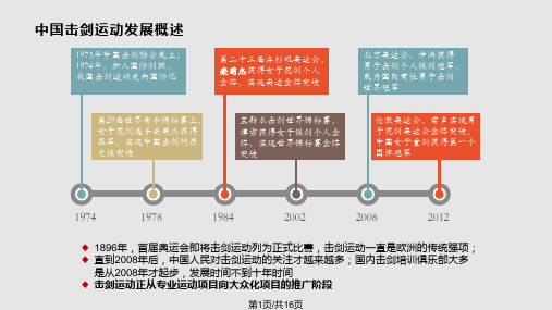 体育行业研究——击剑领域PPT课件