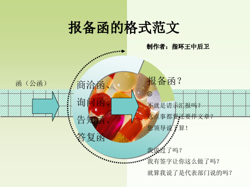 报备函的格式范文