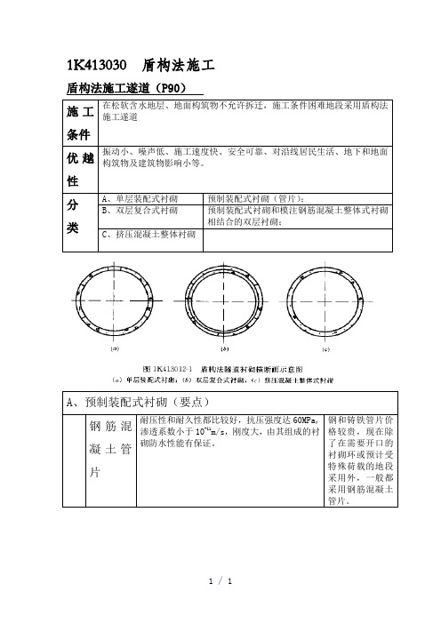 城市轨道交通盾构法