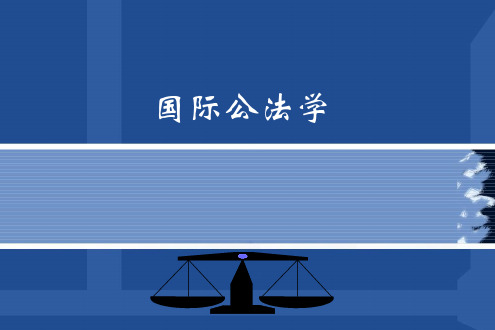 国际公法学(第二章)