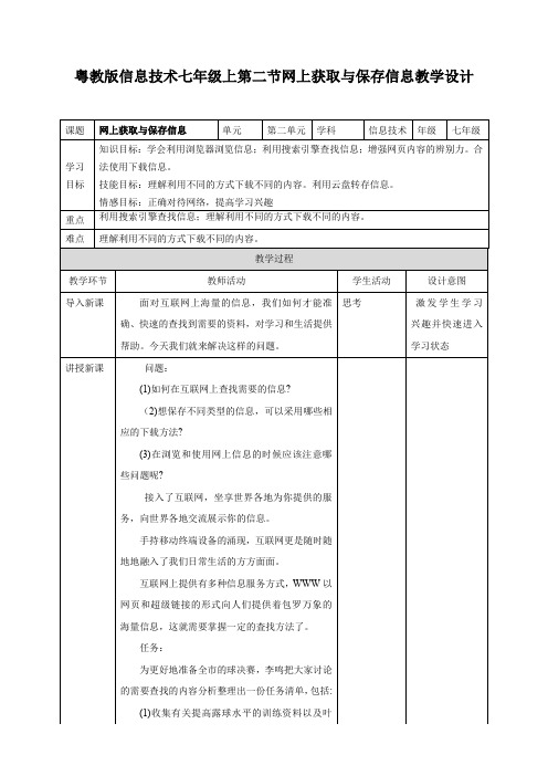 2.2网上获取与保存信息