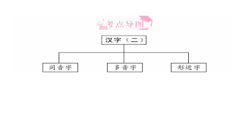 六年级下册语文习题课件 第二章 汉字 全国通用 2