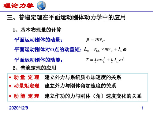 理论力学：动力学普遍定理的应用 (2)