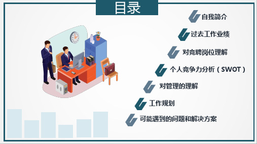 个人岗位竞聘优劣势分析ppt课件