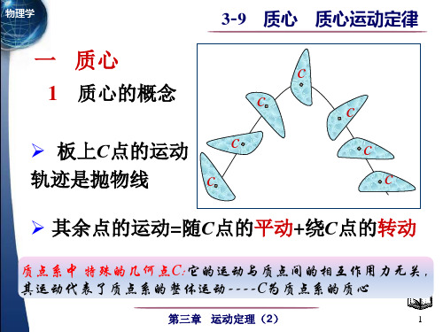 3-9 质心 质心运动定律