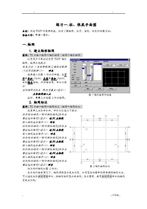 天正CAD基础结构图文教程