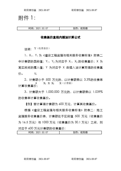 内插法计算公式-内插法公式之欧阳德创编