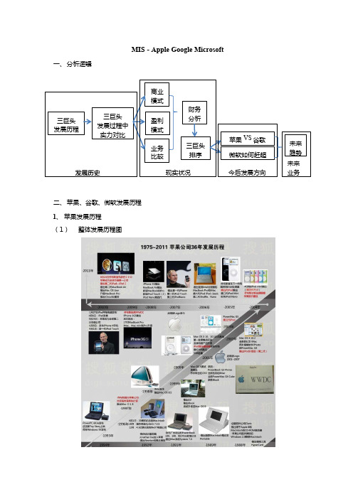 MIS-苹果谷歌微软分析