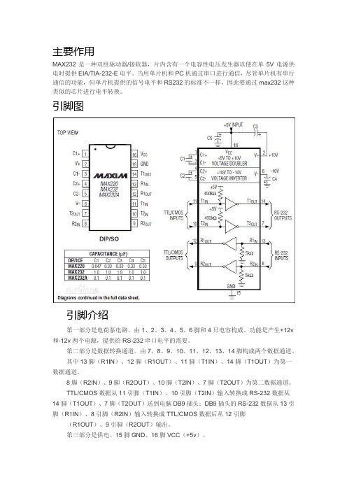 MAX232中文资料