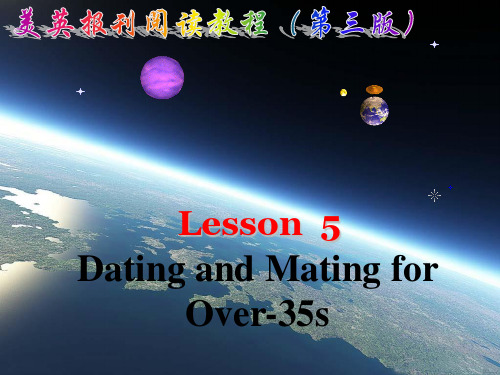 美英报刊阅读教程课件 Lesson5