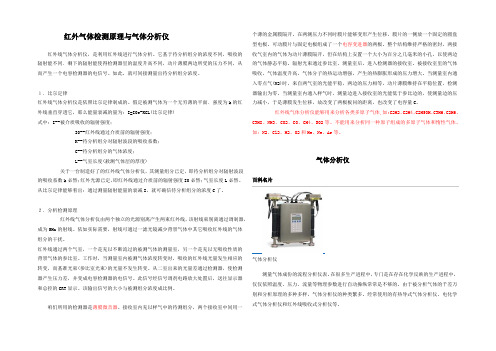 红外气体检测分析原理