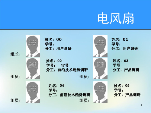 电风扇调研报告