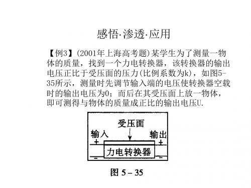 高三物理演示实验和设计实验3(新编教材)