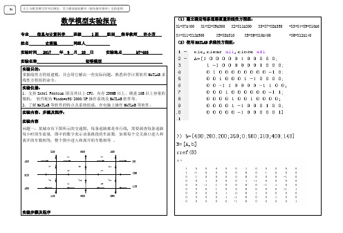 数学模型实验报告2