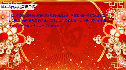 高中化学 第二章 化学物质及其变化 第一节 第2课时 分散系及其分类课件高中必修1化学课件