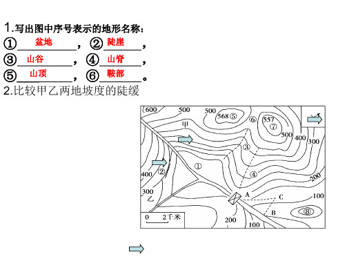 高二区域地理课件地图课件