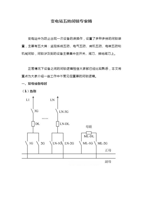 变电站五防闭锁专家精讲