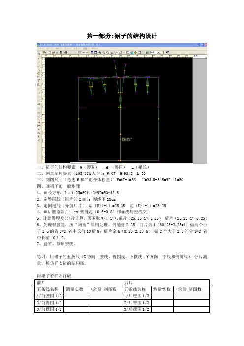 裙子的结构设计