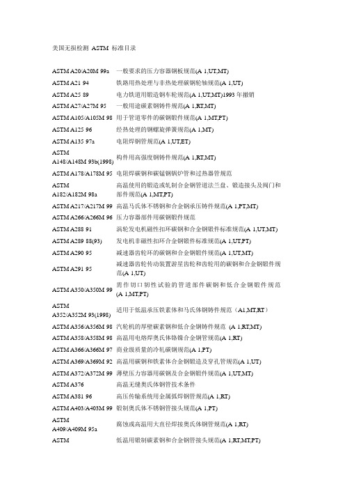 美国无损检测