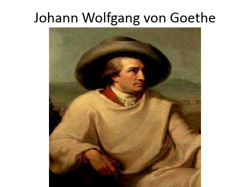 Johann Wolfgang von Goethe