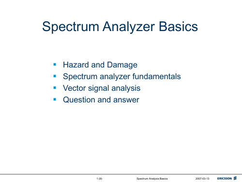 R&S spectrum_basics