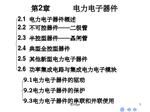 电力电子器件概述 (2)