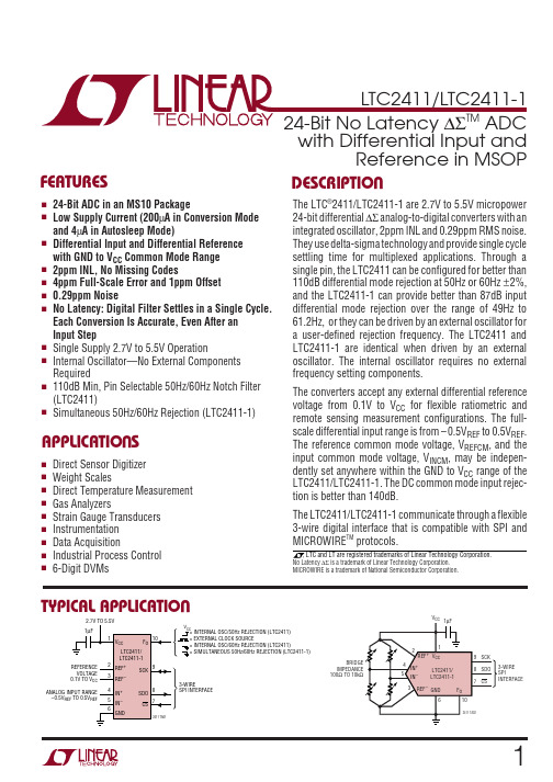 LTC2411-1CMS资料